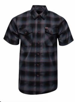 Large Zac Brown short sleeve flannel