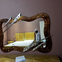 mirror and dresser 