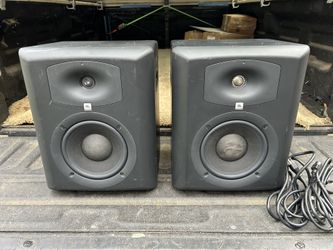 Two JBL LSR6328P Studio Monitors W/Warranty