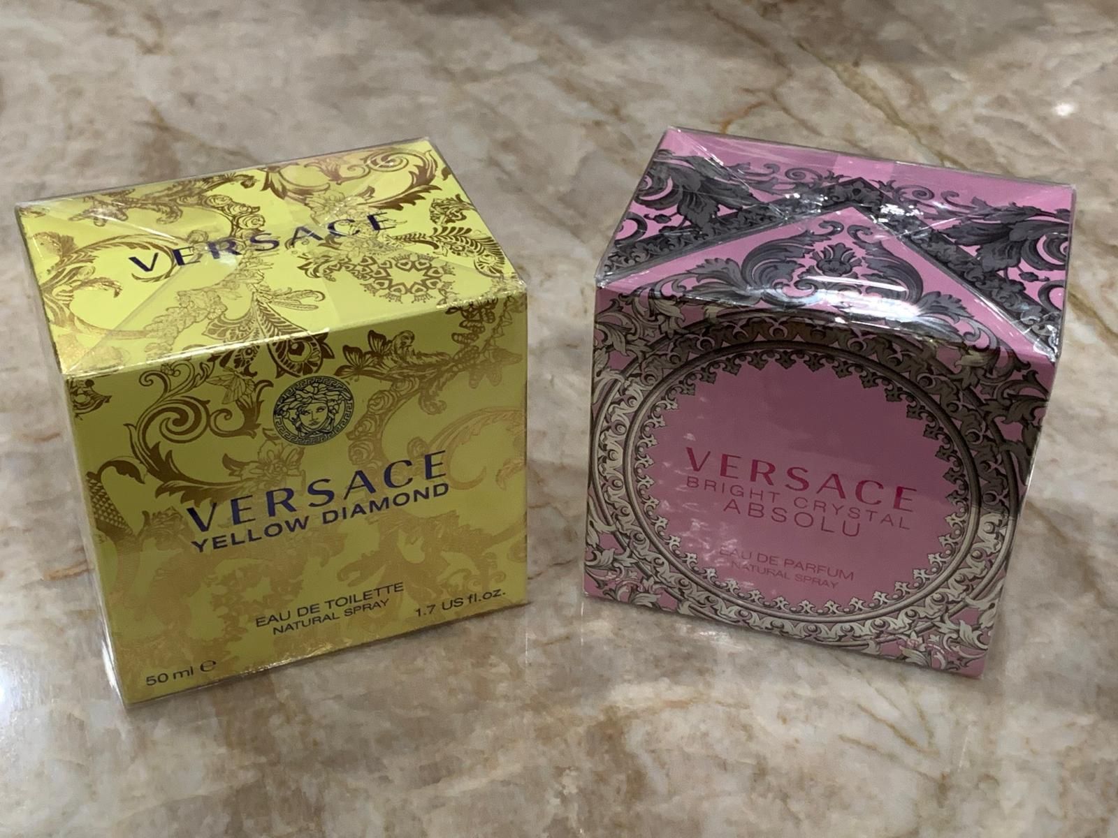 Versace Yellow Diamond /Bright Crystal Absolute Authentic