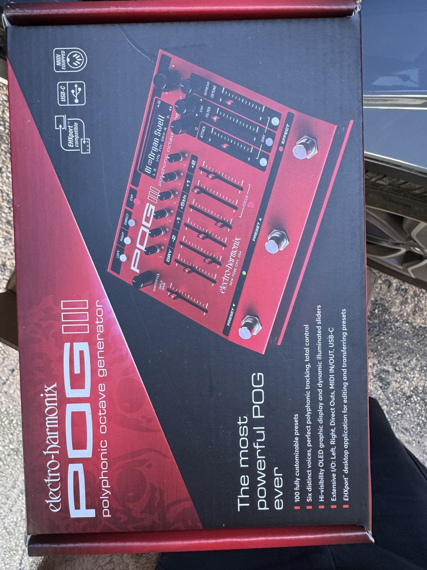 ELECTRO HARMONIX POG3 Polyphonic Octave Generator