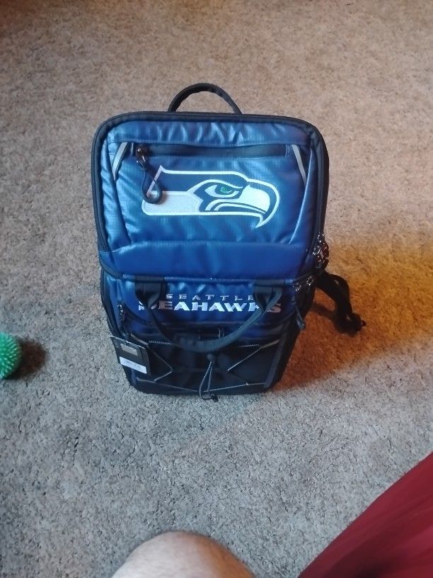 Seahawks Cooler Back pack Brand New 