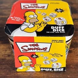 Simpsons Duff Dice Lyin’ Game never played with Just $15 xox