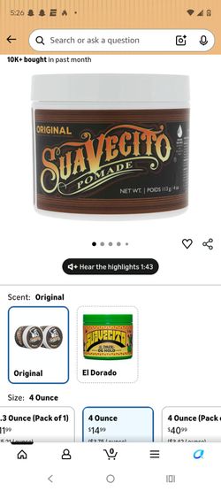 SuaVecito pomade