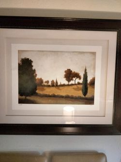 BEAUTIFUL ORIGINAL GICLEE BY LISTED ARTIST ST JOHN... CUSTOM MATTED AND FRAMED WITH CERTIFICATE OF AUTHENTICITY AND ARTIST LIT. ON BACK LARGE 46X38