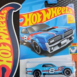 Hot Wheels Mainline  1968 Mercury Cougar