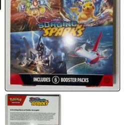 Pokémon Surging Sparks Booster Bundle 