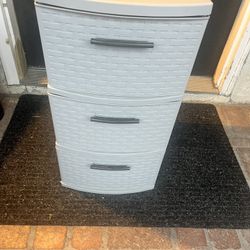 Sterilite 3 Drawer Plastic Storage Tower