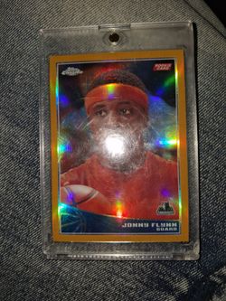 Rookie card jonnny Flynn