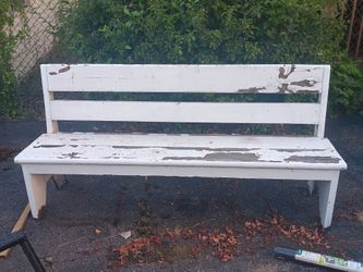 Solid Wood Repurposed Church Pew Bench