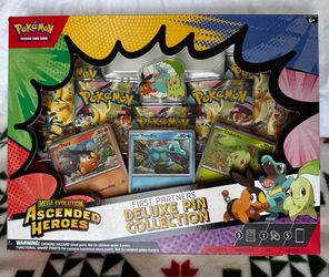 Pokemon Ascended Heroes First Partners Pin Collection