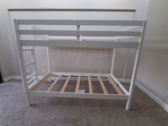 White Bunkbed Frame