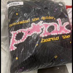 Black PINK sp5der Hoodie (new Condition)