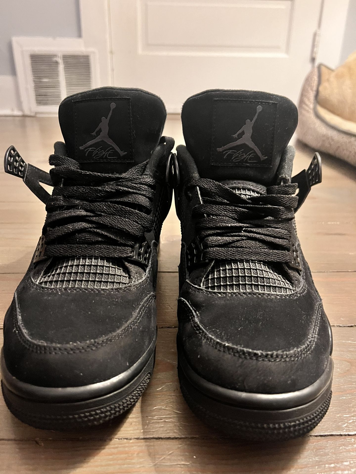 Black Cats Jordan 4s
