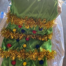 Adult Medium Christmas Tree Dress $10