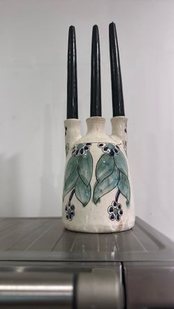 Candle holder/flower vase