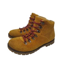 BIRKENSTOCK Womens 'Jackson' Ochre Suede Hiking Boots EU 38/US 8 E (x wide) $220
