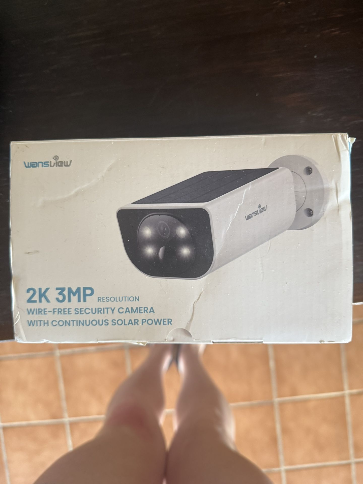 Outdoor Security Camera-Wireless Solar And Solar Charged