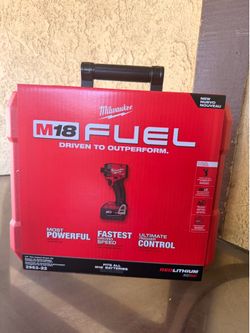 New Milwaukee M18 Fuel Impact Driver Kit