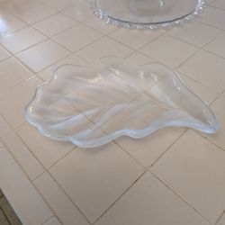 Decorative Leaf Shaped Platter