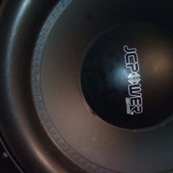 JCPower loaded dual subwoofer  15 In With 1200 Watt Amp