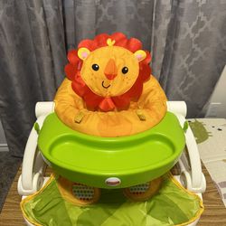 Fisher Price Deluxe Sit-Me-Up Floor Seat with Toys and Tray 