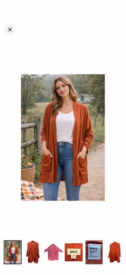 Pact organic airplane cardigan