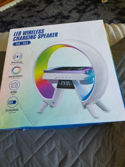LED Wireless Charging Speaker