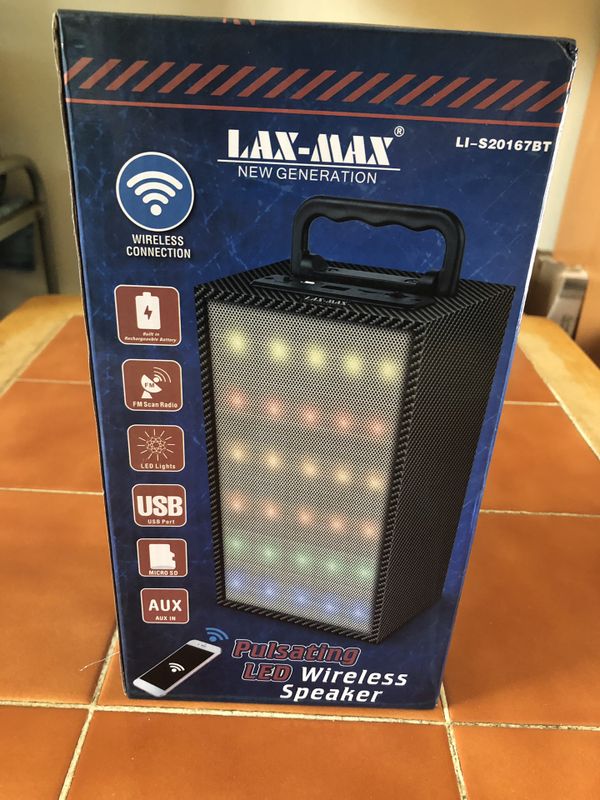 LAX MAX WIRELESS SPEAKER/ BOCINAS INALÁMBRICAS for Sale in Downey, CA