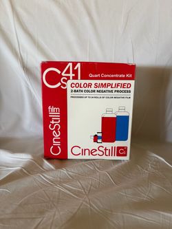 Cinestill Film CS41 "COLOR SIMPLIFIED" 2-BATH KIT