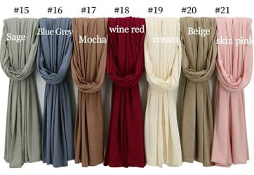 Premium Jersey Hijabs / Shawls