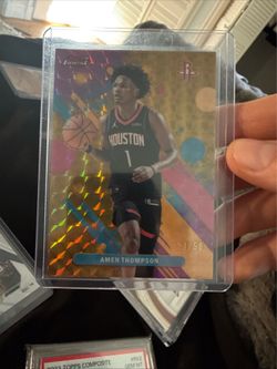 Amen thompson topps finest gold /50