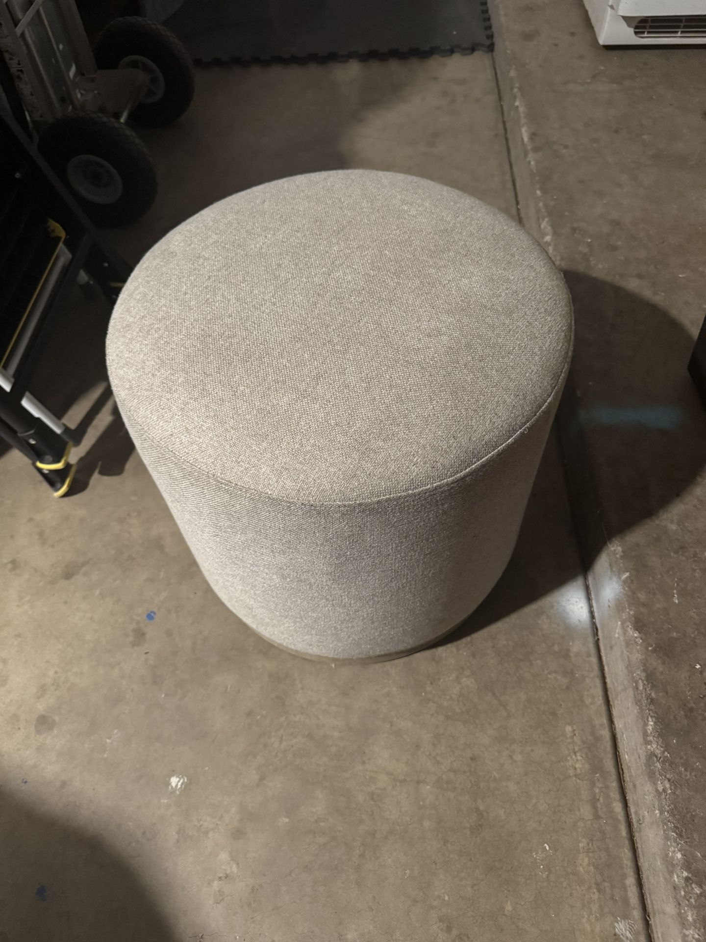 Light Gray Ottoman