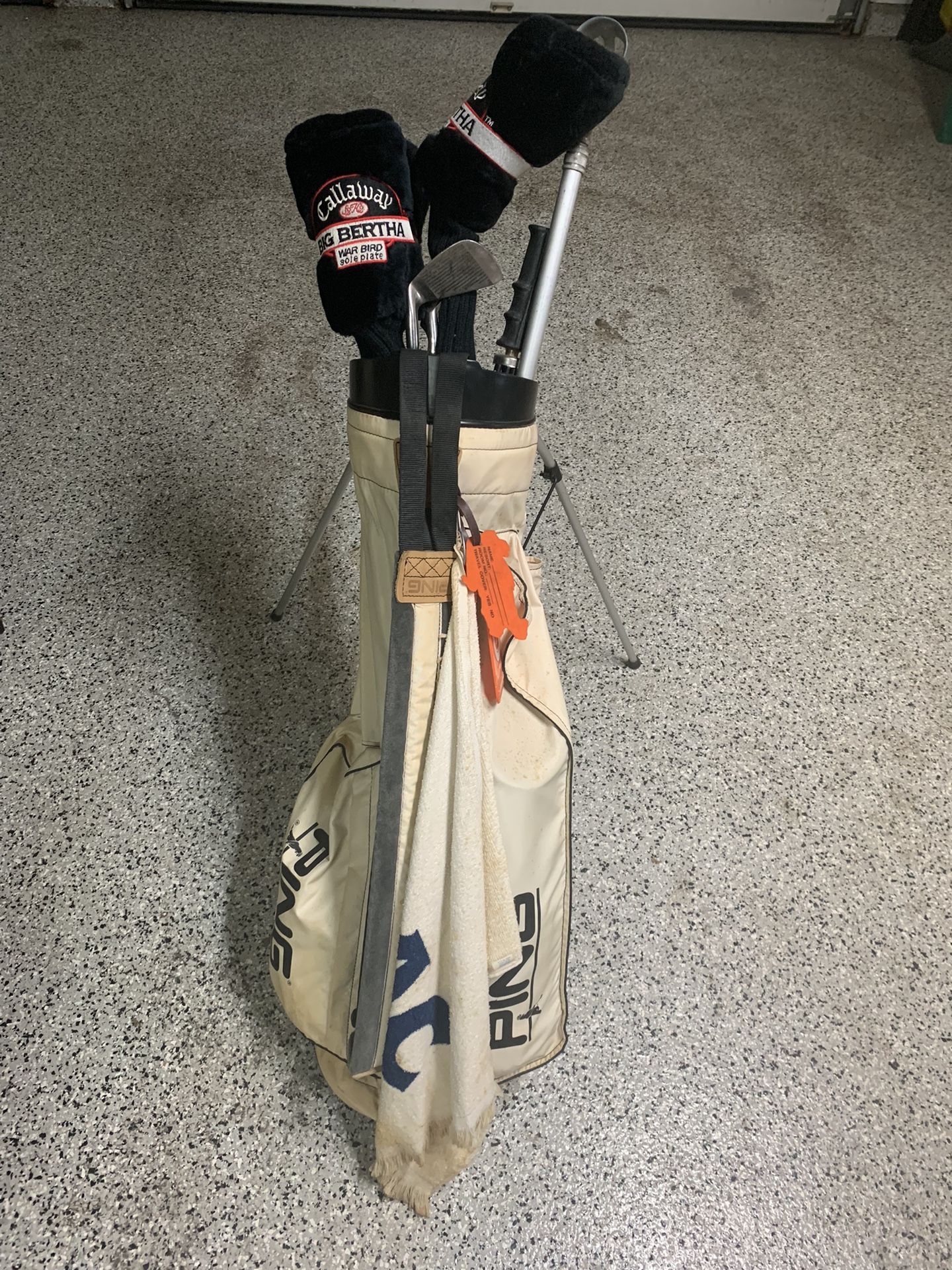 Golf Bag And Club 