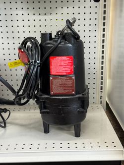 DAYTON 3BB88 SUBMERSIBLE SEWAGE PUMP USED
