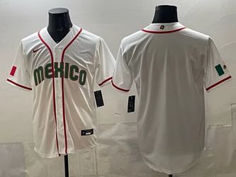México White Baseball Jersey