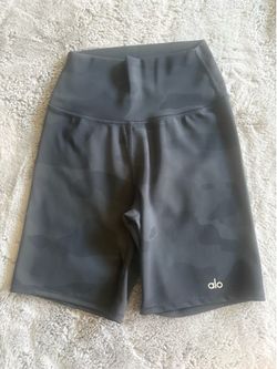 ALO Yoga High-Waist Camo Shorts.  Size S