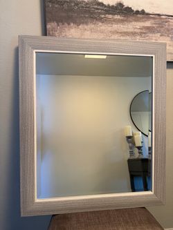 Wall Mirror Light Gray 28X24 —**$20.00**