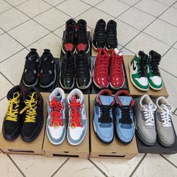 Air Jordan's (Different Sizes & Models) Read Description