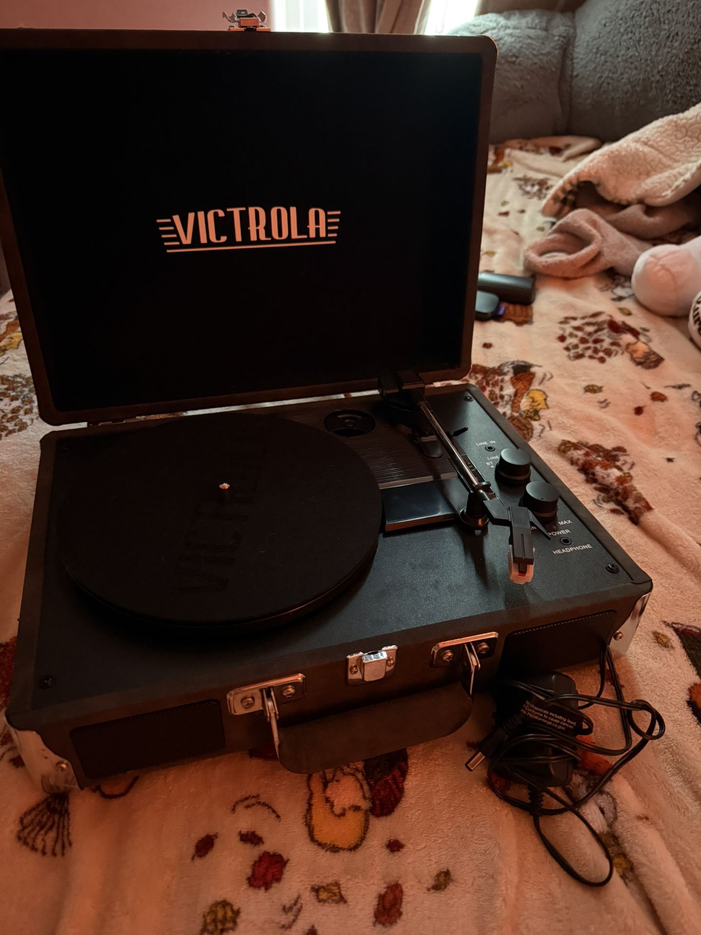 Victrola Record Player + Bluetooth Speaker Suitcase