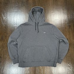 Vintage Grey Nike Hoodie 