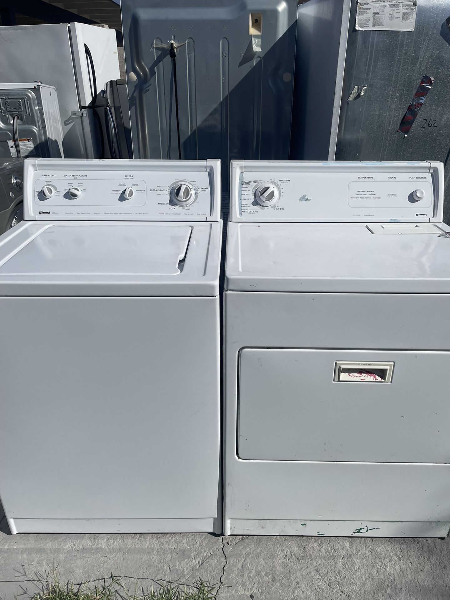 Washer Dryer Eletrica Kenmore 