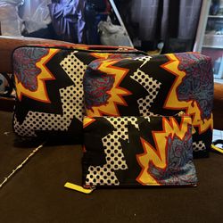 Sonia Kashuk Cosmetic Bag Paquete De 3 Nueva 