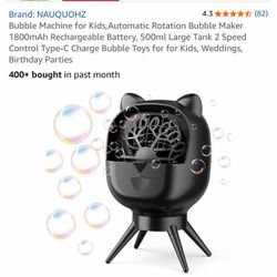 Kids bubble blower
