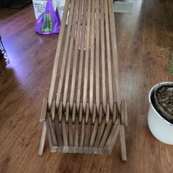 Clever Made/foldable/solid wood chair 