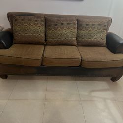 Sofa and loveseat