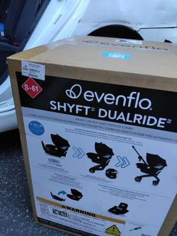 Evenflo Shyft DualRide Infant Car Seat and Stroller Combo
