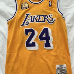 Kobe Bryant 60th Anniversary Lakers Jersey (Replica) 