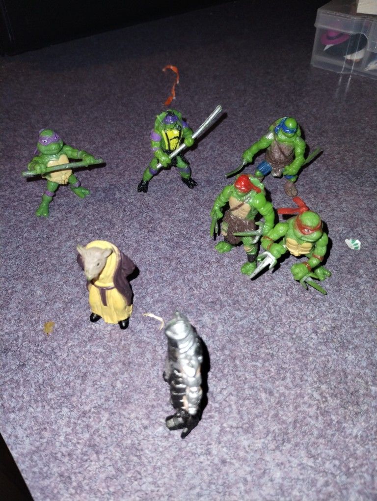 Set Ninja Turtle Small Figures