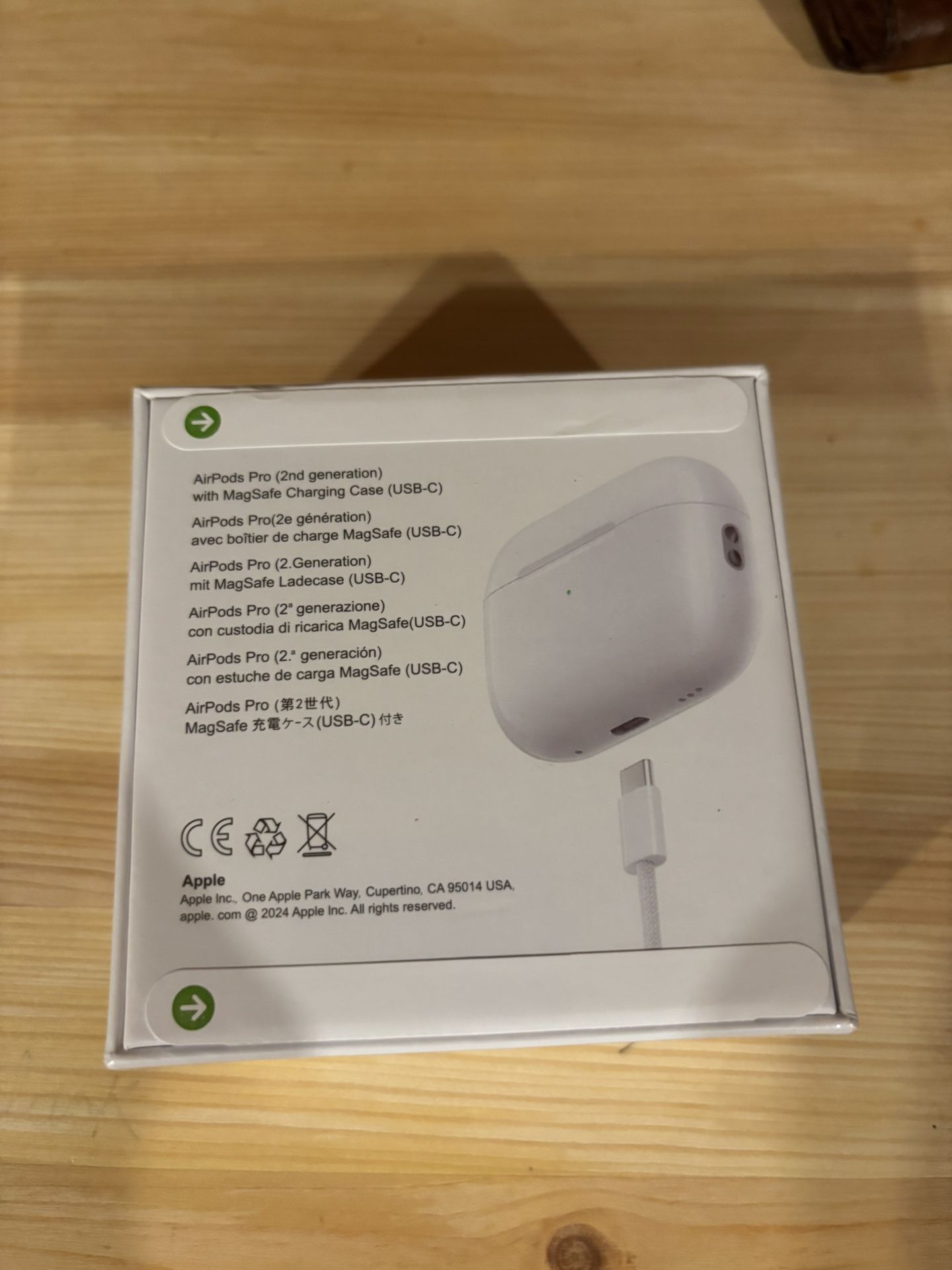Air Pods Pro Gen 2 White Brand New